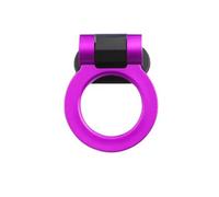 JBJXFAMAY Eye Hook Cover Universal Circular Trailer Hook Front And Rear Towing Hooks Towing Parts(Purple 1 Pcs)