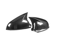 JBJXFAMAY Rearview Side Mirror Cover Automotive Exterior Side Wing Mirror Caps For Opel For Astra J MK6 2010-2013(Carbon look)