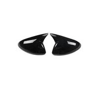 JBJXFAMAY Rearview Side Mirror Cover Rearview Mirror Caps For Opel For Astra K 2015-2021(Black)