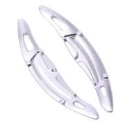 JBJXFAMAY Shift Paddle Extension Car Steering Wheel Shift Paddle for P&orsche for Panamera for Macan for Cayenne 991(Silver)