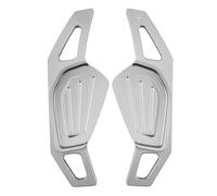JBJXFAMAY Shift Paddle Extension Car Steering Wheel Shifter Paddle for Skoda 2020 for Octavia A8 MK4 for Enyaq IV RS VRS 2021 for Karoq for Kodiaq(Silver)