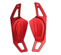 JBJXFAMAY Shift Paddle Extension Car Steering Wheel Shifter Paddle for Skoda 2020 for Octavia A8 MK4 for Enyaq IV RS VRS 2021 for Karoq for Kodiaq(RED)