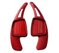 JBJXFAMAY Shift Paddle Extension for A3 A4 A5 Q2 Q7 S3 S4 TT TTS Steering Wheel Shift Paddle Shifter(RED)