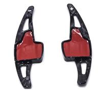 JBJXFAMAY Shift Paddle Extension for Focus for Escape for Kuga Car Steering Wheel Extension Shifter(Forged Carbon)