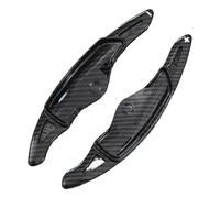 JBJXFAMAY Shift Paddle Extension for Hyundai for Elantra for Sonata for Tucson for Genesis G70 Steering Wheel Shift Paddle(Carbon Black)