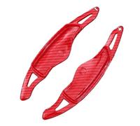JBJXFAMAY Shift Paddle Extension for Hyundai for Elantra for Sonata for Tucson for Genesis G70 Steering Wheel Shift Paddle(Carbon red)