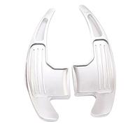 JBJXFAMAY Shift Paddle Extension for Mustang 2015-2019 Steering Wheel Shift Paddles Extension(Silver)