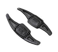 JBJXFAMAY Shift Paddle Extension for VW for P&assat for C-Trek for Tiguan for Tharu for Atlas Auto Steering Wheel Rear Shift Paddle(Carbon Black)