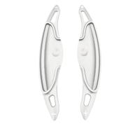 JBJXFAMAY Shift Paddle Extension Steering Wheel Shift Paddle for Hyundai I30 for Veloster for Kona N for Elantra for Avante GT N-line CN7(Silver)