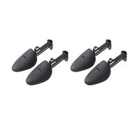JBJYGSG 1/2/3/5Pair Plastic Shoe Stretcher for Men Women Leather Shoes Adjustable Portable Shoe Tree Stretcher Boots Rack Anti-deformation Preserves Shape, Absorbs Moisture(3Pair Men Clear)