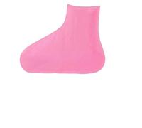 JBJYGSG 3 Pair Rubber Rain Boot Overshoes For Outdoor Use, Silicone Waterproof Shoe Covers, Rainy Day Cover, Reusable Non-Slip Prevent Rain Into Shoes(Pink long,S)