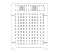 JBJYGSG Big Transparent Divider With Suction Cup Fish Tank Aquarium Accessories For Fighting Hatching Isolation Plate For Mixed Breeding Made(16x17.5cm)