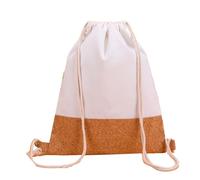 JBJYGSG Cotton Drawstring Bag Cotton Fabric Cork Drawstring Bag, Blank 40 50cm Sport Backpack,shopping Bag,canvas Bag For Gifts