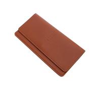 JBJYGSG Ladies Purse Women Wallets Genuine Leather Female Long Wallet Zipper Bag Multicolor Splicing Wild Coin Purse(Brown)