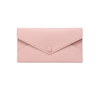 JBJYGSG Ladies Purse Women's LongWallet Envelope Buckle Lychee Grain Clutch Large Capacity Multi-CardSlot Coin Purse Women'sWallet(Pink)