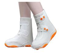JBJYGSG Rain Shoe Cover Thickened Wear-resistant Waterproof And Non-slip Rain Boots For Men And Women Adult Wear On Rainy Days Prevent Rain Into Shoes(XXL)