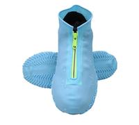 JBJYGSG Waterproof Shoe Cover Rain Boots Unisex Outdoor Solid Non-Slip Non-slip Wear-Resistant Reusable Zipper Silicone Shoes Prevent Rain Into Shoes(Color8,L)