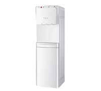 JBKNAN Topside Loading Floor Standing Water Dispenser With Cooling Storage Cabinet,Hot,Cold,Warm 3 Temperature Modes,Refrigeration compressor For Home Offices,Schools,Work Areas,15°C-98°C(White)