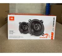 JBL Stage2 GEN2 45F - 4 Inch (100mm) 2-Way Coaxial Car Speakers - 40W RMS - 210W Peak - High Sensitivity - Premium Audio Performance - Compact OEM Upgrade - No Grille - Set of 2