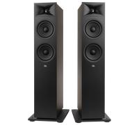 JBL 260F 2.5 Way Dual 6.5 Inch Floorstanding Speakers Pair Black