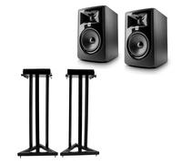 JBL 305P MK2 + monitor stands