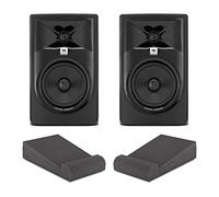 JBL 305P MKII Studio Monitors with Stands Pair