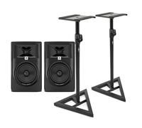 JBL 305P MKII Studio Monitors with Stands Pair