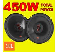 JBL 6.5 INCH 16cm 225W 2-WAY CAR DOOR COAXIAL SPEAKERS CUSTOM FIT STAGE3627F