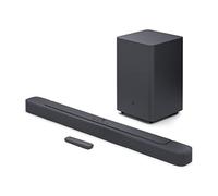 JBL Bar 2.1 Deep Bass MK2 - 2.1 Channel Soundbar with Wireless Subwoofer for Home Cinema Sound System - Slim and Compact Design with JBL Surround Sound - Black