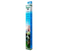JBL Blanki Set with sturdy, long handle, Non-scratch aquarium glass pane cleaner with handle