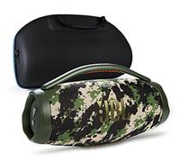 JBL Boombox 3 - Portable Bluetooth Speaker Bundle with divvi! Protective Hardshell Case - Squad