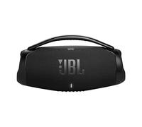 JBL Boombox 3 Wi-Fi and Bluetooth Speaker with 24-Hour Battery Life, Waterproof and Dustproof, Black, EU Plug (Type C)