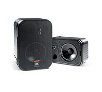 JBL C1PRO Control 1 Pro High Performance 150-Watt Miniature Studio Monitor Speaker (Pair, Black), 9.30 x 6.30 x 5.60 inches