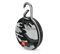 JBL Clip 3, Black Camo - Waterproof, Durable & Portable Bluetooth Speaker - Up to 10 Hours of Play - Includes Noise-Cancelling Speakerphone & Wireless Streaming
