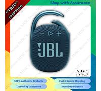 JBL Clip 4 Bluetooth Portable Speaker Waterproof Multiple Colours - New