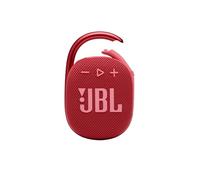 JBL Clip 4 Compact, Rugged, and Powerful Sound Portable Bluetooth Speaker - Red, New