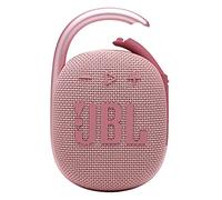 JBL Clip 4 Mini Portable Bluetooth Speaker with Big Sound and Expressive Bass, Built-in Carabiner for Home, Outdoor, Travel (Pink)