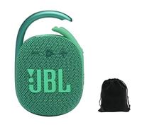 JBL Clip 4 Portable Bluetooth Speaker - IP67 Waterproof, Dustproof, 10 Hours Playtime, Integrated Carabiner, Ultra-Portable Design, Bold Style, Rich Pro Sound, Includes Pouch