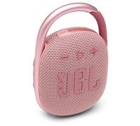 JBL Clip 4 - Portable Mini Bluetooth Speaker, big audio and punchy bass, integrated carabiner, IP67 waterproof and dustproof, 10 hours of playtime, speaker for home, outdoor and travel (White)