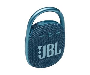 JBL Clip 4 - Portable Mini Bluetooth Speaker, big audio and punchy bass, IP67 waterproof and dustproof, 10 hours of playtime for home, outdoor and travel - Blue)