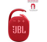 JBL Clip 4 Ultra-portable IPX7 Waterproof Speaker - Red