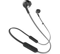 JBL Tune 205BT Wireless In-Ear Earbud Headphones with Bluetooth and Microphone ? Flat Tangle Cable ? Black