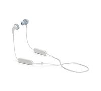 JBL Endurance Run 2 Headphones, Wireless In-Ear Sports Earphones, Sweatproof with Magnetic Earbuds and In-Line One Button Remote Microphone, in White