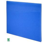 JBL Blue filter foam fine pore 50x50x10cm, Fine foam for filters to combat all kinds of water cloudiness