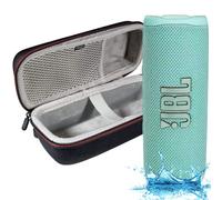 JBL Flip 6 - Waterproof Portable Bluetooth Speaker, Powerful Sound and deep bass, IPX7 Waterproof, 12 Hours of Playtime with Megen Hardshell Case - Teal
