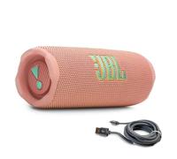 JBL Flip 7 (Pink) + Bundle with USB-C Braided Cable