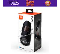 JBL Flip 7, Wireless Portable Bluetooth Speaker, 16 Hours of Playtime, IP68 Waterproof, Dustproof and Drop-Proof, Pro Sound with AI Boost, Auracast Multi-Speaker Connection, Black