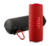 JBL Flip 7 Portable Bluetooth Speaker (Red) | Bold Pro Sound with AI Sound Boost, 16-Hour Playtime, IP68 Waterproof & Dustproof, Auracast Multi-Speaker Pairing + Travel Case