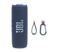 JBL Flip 7 - Portable Waterproof and Drop-Proof Speaker, Bold Pro Sound with AI Sound Boost, 16Hrs of Playtime, and PushLock System with Interchangeable Accessories (Blue)