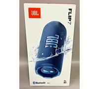 JBL Flip 7, Wireless Portable Bluetooth Speaker, 16 Hours of Playtime, IP68 Waterproof, Dustproof and Drop-Proof, Pro Sound with AI Boost, Auracast Multi-Speaker Connection, Blue